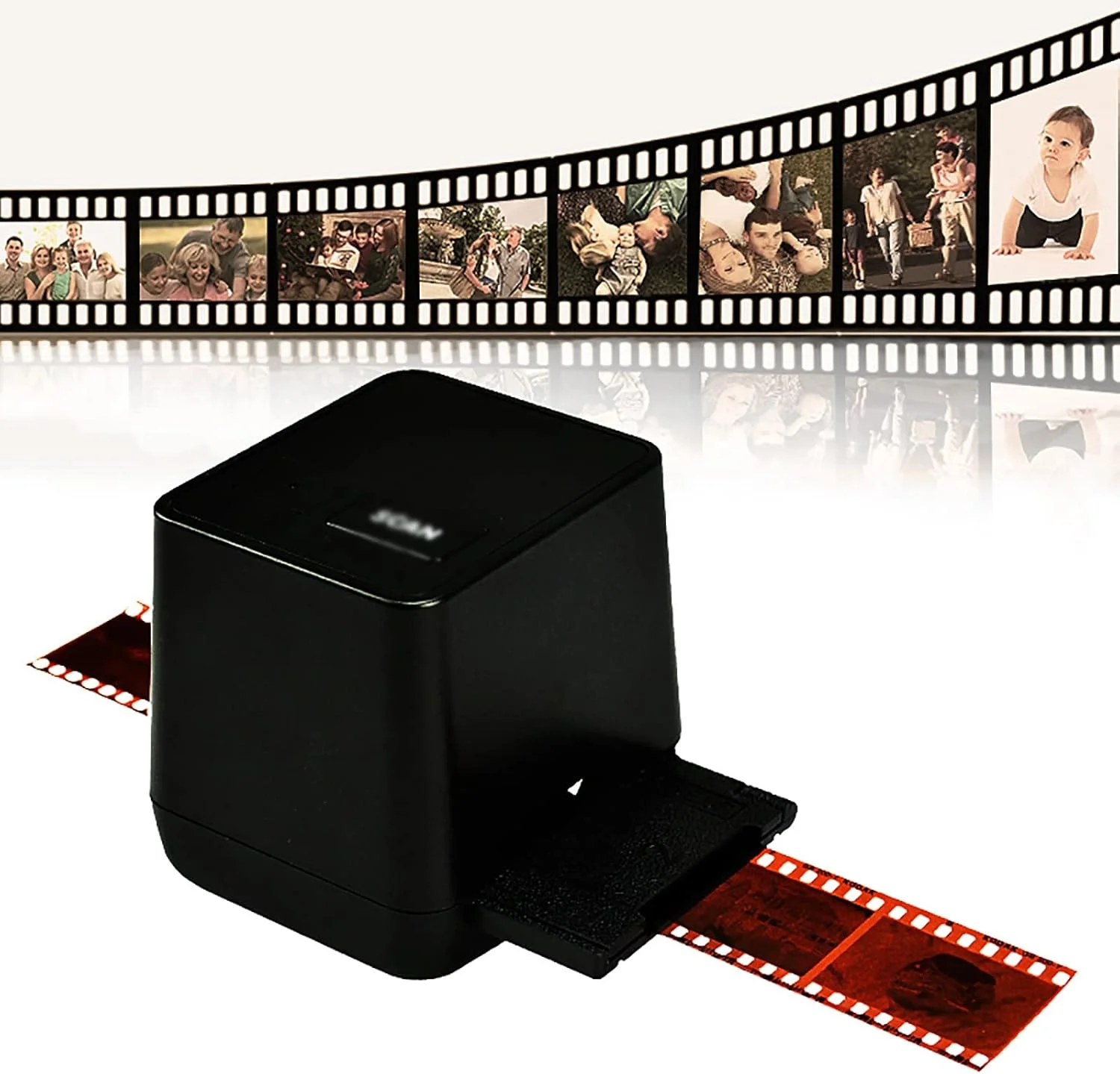 اسکنر فیلم و اسلاید دیجیتال، اسکنر نگاتیو دیجیتال 135 میلی‌متری 126، برای فیلم‌های اسلاید و نگاتیو مثبت به عکس‌های JPG دیجیتال HD