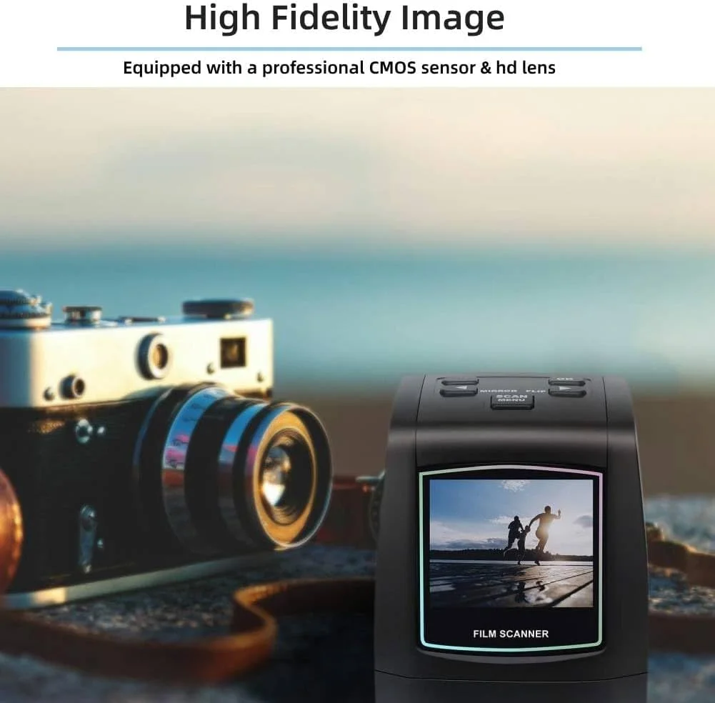 اسکنر فیلم Cuifati 22MP با نمایشگر 2.0 اینچی TFT IPS LCD برای تبدیل فیلم های 135، 126، 110، 8 میلی متری به نگاتیو، عکس های رنگی، سیاه و سفید JPG برای ویستا و ویندوز اسکنر فیلم Cuifati 22MP با نمایشگر 2.0 اینچی TFT IPS LCD برای تبدیل فیلم های 135، 126، 110، 8 میلی متری به نگاتیو، عکس های رنگی، سیاه و سفید JPG برای ویستا و ویندوز