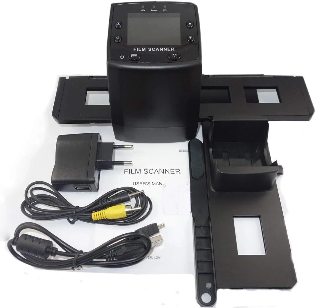 اسکنر فیلم نگاتیو و اسلاید، مبدل عکس رنگی دیجیتال USB اسکنر فیلم نگاتیو و اسلاید، مبدل عکس رنگی دیجیتال USB