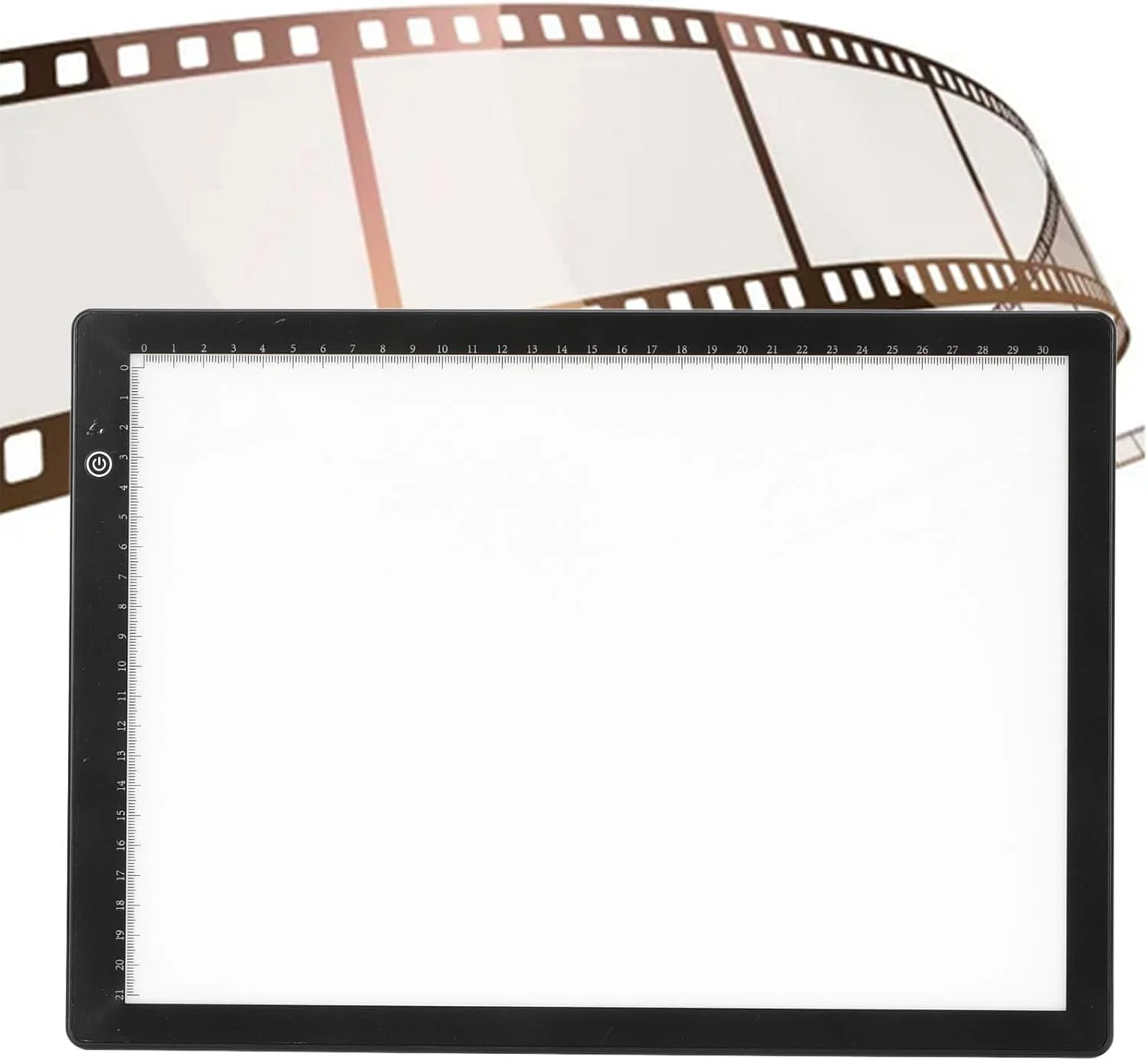 جعبه نور LED Cuifati برای مشاهده اسلاید فیلم نگاتیو قدیمی، اسکنر فوق العاده باریک سایز A4 با 3 روشنایی قابل تنظیم، دارای منبع تغذیه جعبه نور LED Cuifati برای مشاهده اسلاید فیلم نگاتیو قدیمی، اسکنر فوق العاده باریک سایز A4 با 3 روشنایی قابل تنظیم، دارای منبع تغذیه