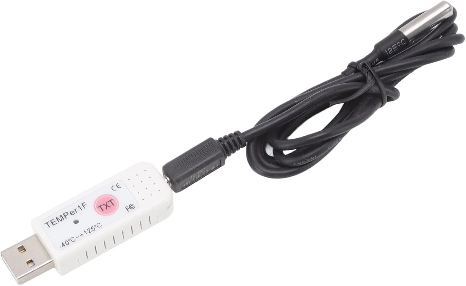 حسگر دمای کامپیوتر USB، ثبت کننده دمای دوگانه برای انبار، مرکز خرید