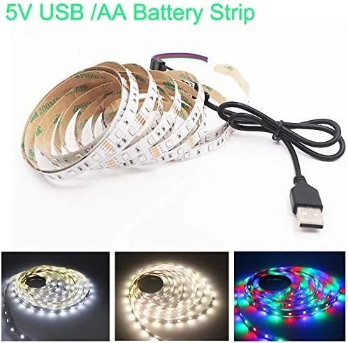 نوار چراغ ال ای دی مینی USB با 24 کلید، نوار انعطاف پذیر DC 5V، طول 50 سانتی متر، 1 متر، 2 متر، 3 متر، 4 متر، 5 متر SMD2835، مناسب برای دکور میز، صفحه نمایش و نور پس زمینه تلویزیون نوار چراغ ال ای دی مینی USB با 24 کلید، نوار انعطاف پذیر DC 5V، طول 50 سانتی متر، 1 متر، 2 متر، 3 متر، 4 متر، 5 متر SMD2835، مناسب برای دکور میز، صفحه نمایش و نور پس زمینه تلویزیون