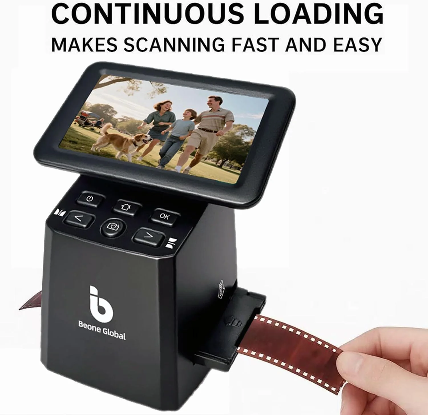 اسکنر فیلم BEONEGLOBAL ClearScan S5 با رزولوشن بالا و LCD 5 اینچی - تبدیل نگاتیوها و اسلایدهای 135، 126، 110 Super8 به عکس های دیجیتال JPEG 24 مگاپیکسلی به سرعت اسکنر فیلم BEONEGLOBAL ClearScan S5 با رزولوشن بالا و LCD 5 اینچی - تبدیل نگاتیوها و اسلایدهای 135، 126، 110 Super8 به عکس های دیجیتال JPEG 24 مگاپیکسلی به سرعت