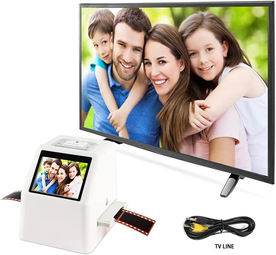 اسکنر فیلم و اسلاید با صفحه نمایش 3.5 اینچی LCD، همه کاره 22 مگاپیکسلی، رزولوشن بالا 120، صفحه نمایش LCD، مبدل فیلم دیجیتال اسکنر فیلم و اسلاید با صفحه نمایش 3.5 اینچی LCD، همه کاره 22 مگاپیکسلی، رزولوشن بالا 120، صفحه نمایش LCD، مبدل فیلم دیجیتال