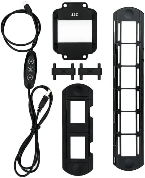 AECAM - ست نور LED برای کپی فیلم نگاتیو، مناسب برای استریپ‌ها و اسلایدهای فیلم 35 میلی‌متری، تبدیل‌کننده فیلم، لوازم جانبی اسکنر عکس و تصویر دیجیتال (ست نور LED)