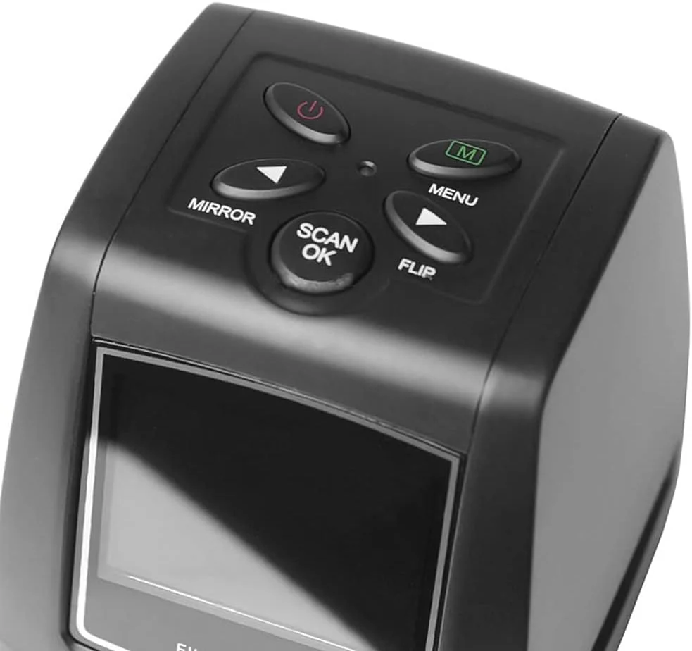 اسکنر فیلم نگاتیو قابل حمل Fawoonu 35mm 135mm، تبدیل کننده فیلم اسلاید، نمایشگر تصویر دیجیتال عکس با 2.4 اسکنر فیلم نگاتیو قابل حمل Fawoonu 35mm 135mm، تبدیل کننده فیلم اسلاید، نمایشگر تصویر دیجیتال عکس با 2.4