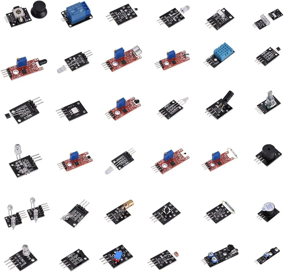 کیت ماژول سنسور 37 در 1 به همراه آموزش CD برای آموزش