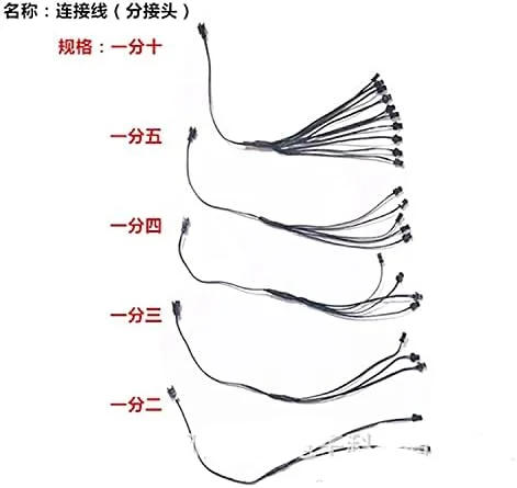 اتصالات نور سرد H/S، سر تقسیم کننده ترمینال نر و ماده، سر توسعه و اتصال 1 نقطه 2 به 1 نقطه 10 خط اتصال اتصالات نور سرد H/S، سر تقسیم کننده ترمینال نر و ماده، سر توسعه و اتصال 1 نقطه 2 به 1 نقطه 10 خط اتصال