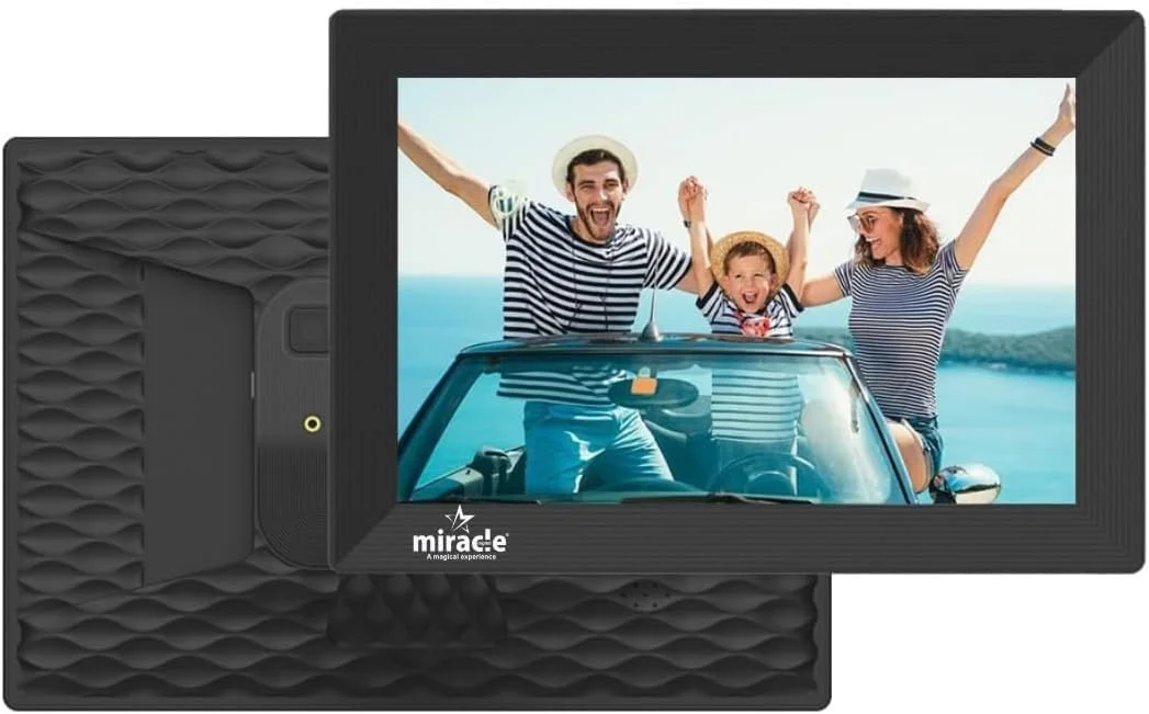 قاب عکس دیجیتال 10.2 اینچی وای فای با صفحه لمسی IPS با کیفیت بالا، USB/SD/کنترل از راه دور/عکس های ویدیویی/حافظه داخلی 16 گیگابایتی RAM، اشتراک گذاری عکس 32 گیگابایتی قاب عکس دیجیتال 10.2 اینچی وای فای با صفحه لمسی IPS با کیفیت بالا، USB/SD/کنترل از راه دور/عکس های ویدیویی/حافظه داخلی 16 گیگابایتی RAM، اشتراک گذاری عکس 32 گیگابایتی