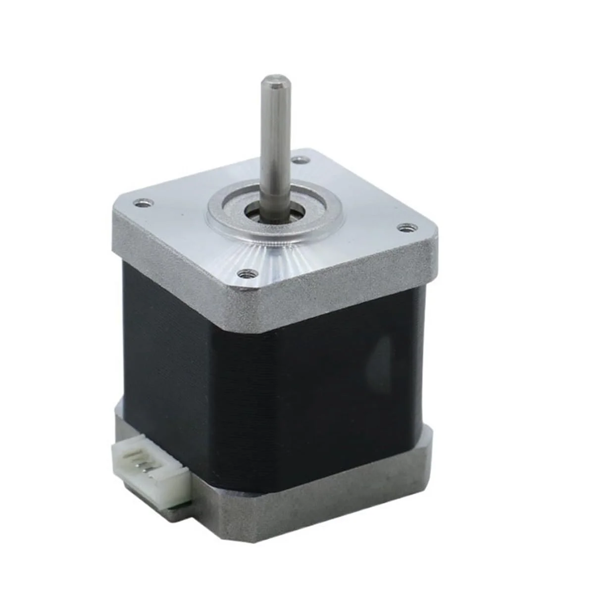 موتور پله ای 42x48 میلی متری 2 فاز 4 سیم 0.55 نیوتن متر 1.5 آمپر 1.8 درجه Nema 17 موتور پله ای شفت 5 میلی متری برای دستگاه درایور چاپگر سه بعدی CNC
