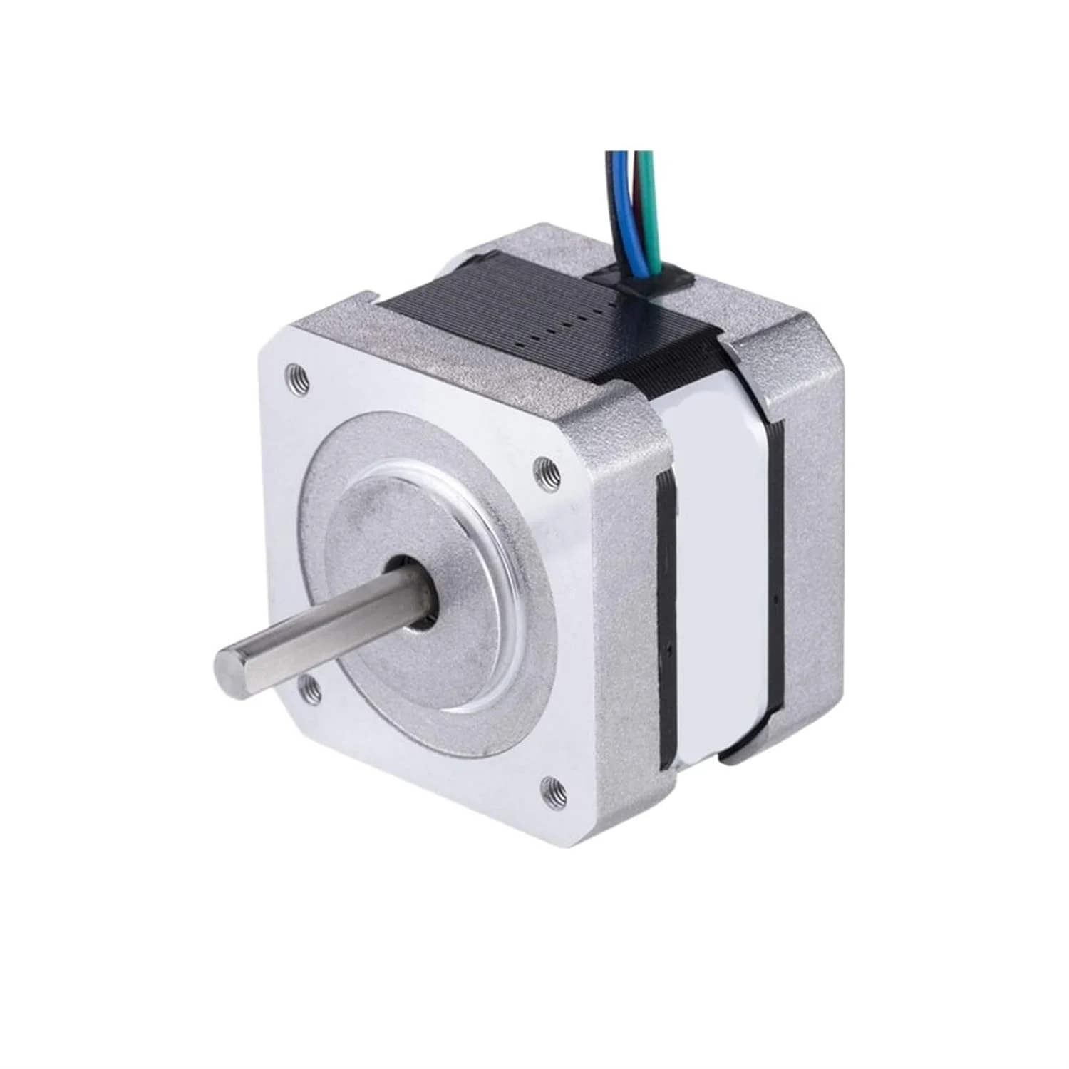 موتور پله ای 4 سیمه 2 فاز 42x42x34 میلی متر 1 آمپر 15N.cm Nema 17 برای درایور دستگاه چاپگر سه بعدی X Y Z