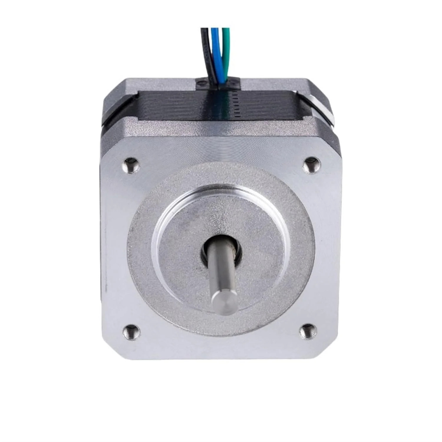 موتور پله ای 4 سیمه 2 فاز 42x42x34 میلی متر 1 آمپر 15N.cm Nema 17 برای درایور دستگاه چاپگر سه بعدی X Y Z