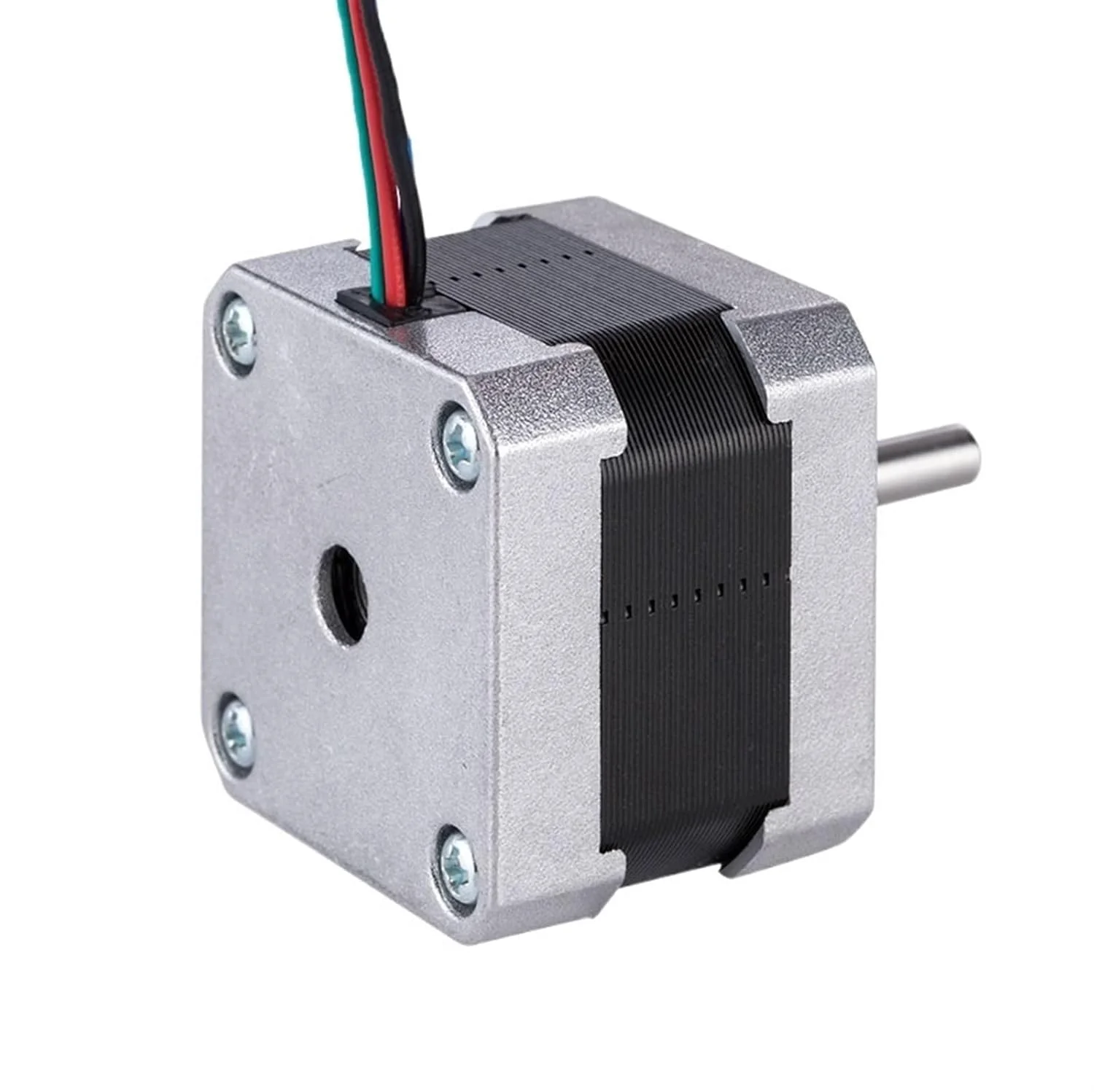 موتور پله ای 4 سیمه 2 فاز 42x42x34 میلی متر 1 آمپر 15N.cm Nema 17 برای درایور دستگاه چاپگر سه بعدی X Y Z