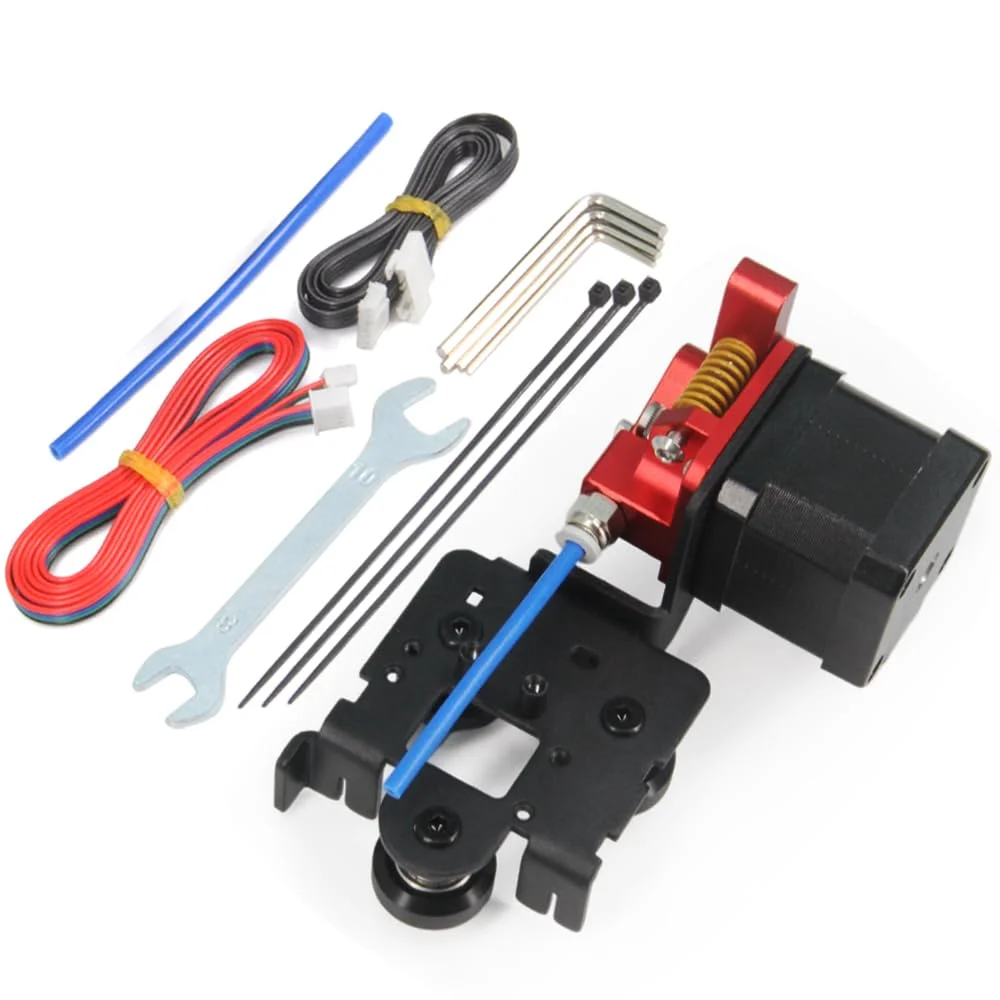 کیت ارتقاء درایو مستقیم Ender 3 V2 Neo، صفحه با کیت اکسترودر دنده دوبل به همراه موتور پله ای برای Ender3 V2 Neo/ Ender3 Neo/Ender3 Max Neo (صفحه آلومینیومی + اکسترودر دوبل + کیت موتور)