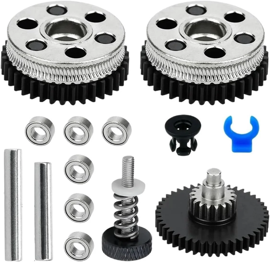 اکسترودر تمام فلزی اکسترودر 2.0 کیت دنده دوبل کاهنده مارپیچ فولاد سخت شده لوازم جانبی پرینتر سه بعدی قطعات پرینتر سه بعدی