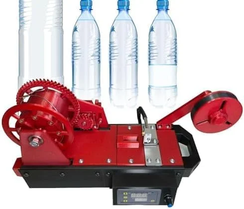 دستگاه تولید فیلامنت بازیافتی PET سه بعدی، اکسترودر چاپگر سه بعدی با نمایشگر دیجیتال، دما و سرعت قابل تنظیم، دستگاه تولید فیلامنت رومیزی برای خانواده ها (قرمز)