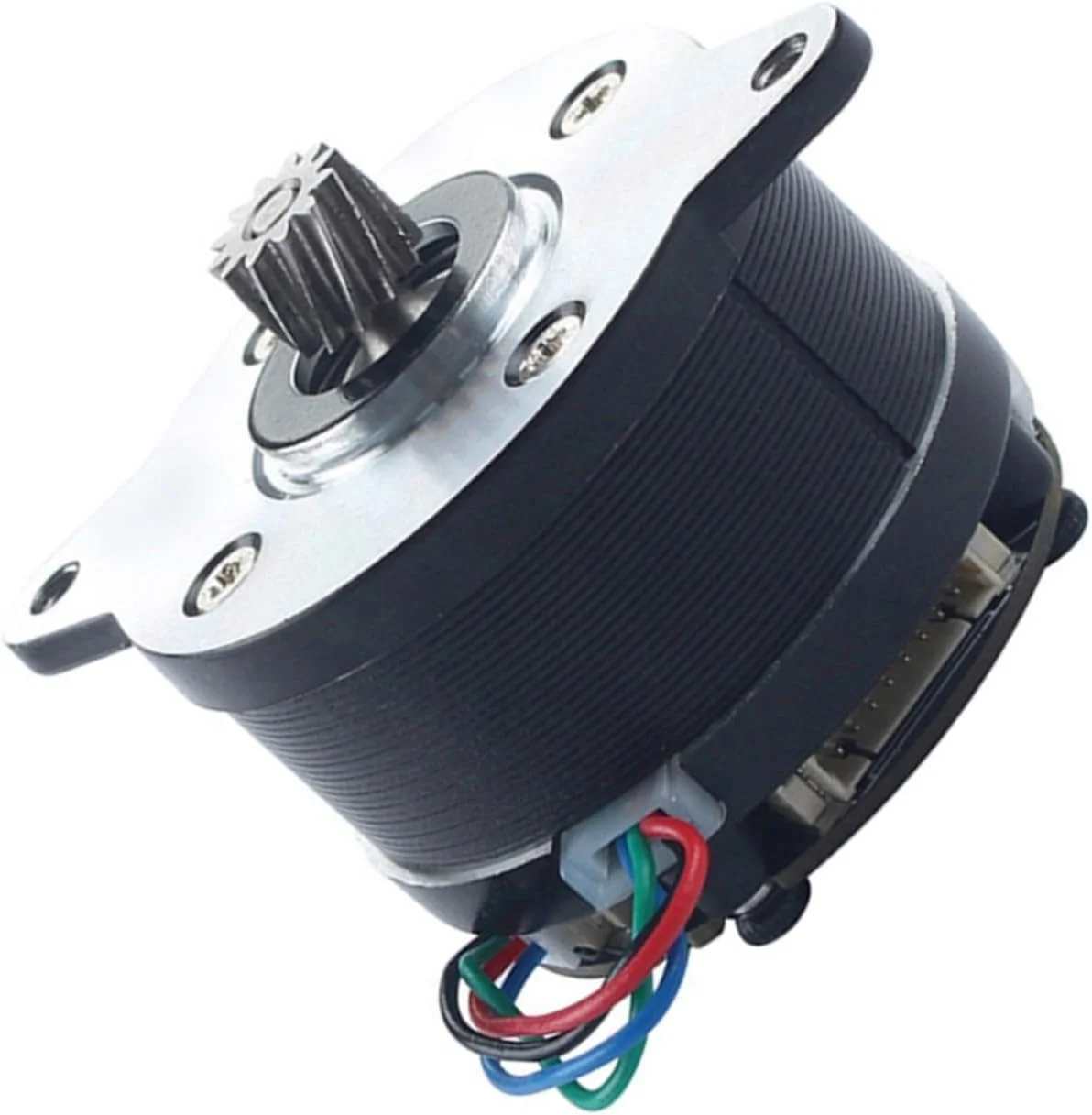 موتور اکسترودر دایره ای با چرخ دنده 12 دندانه موتور پله ای برای قطعات جایگزین اکسترودر چاپگر