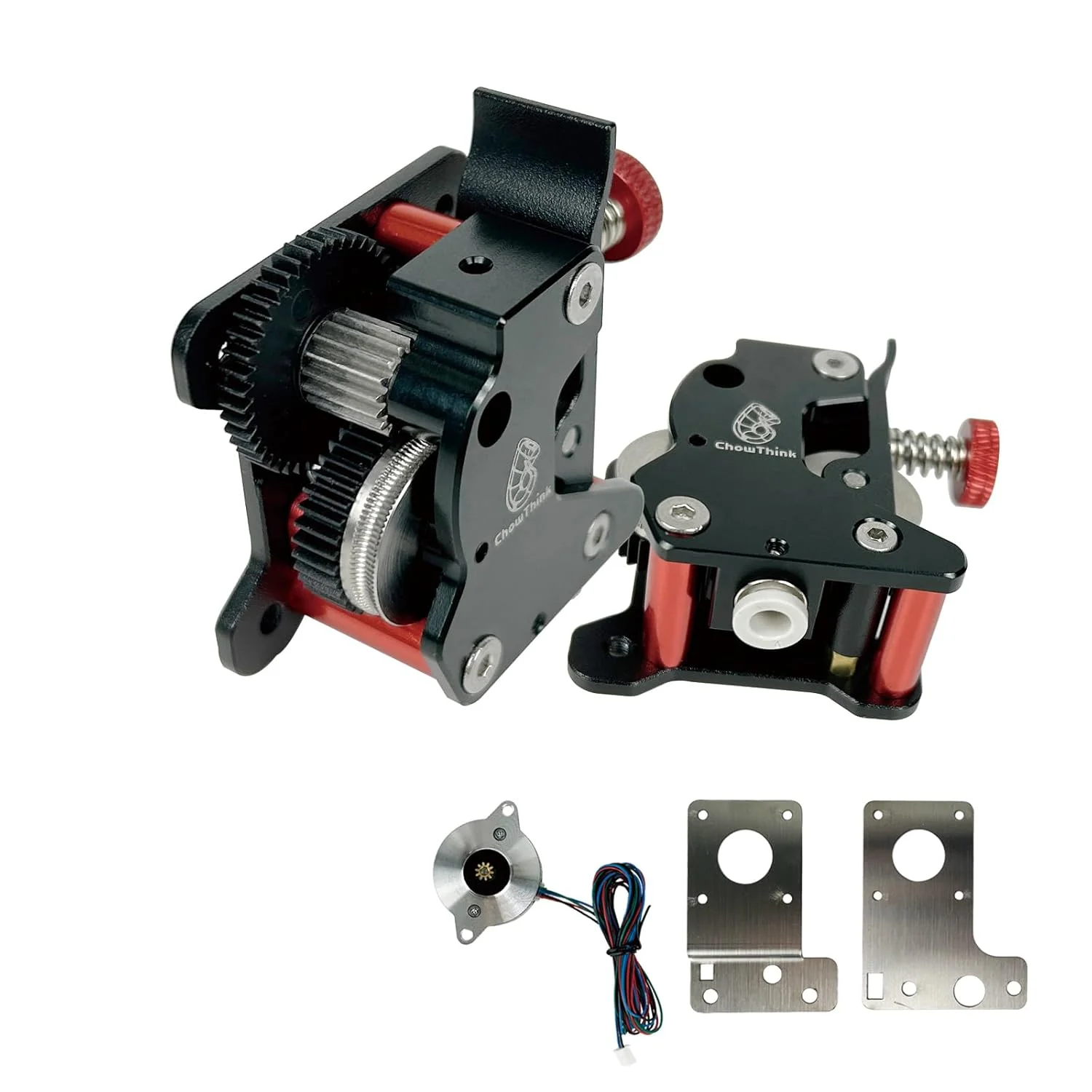 کیت اکسترودر تمام فلزی با درایو مستقیم، اکسترودر دوگانه و موتور مخصوص اکستروژن برای پرینترهای سه بعدی Ender 3/Ender 3 V2/Ender 3 neo/Ender 5/CR10 از ChowThink
