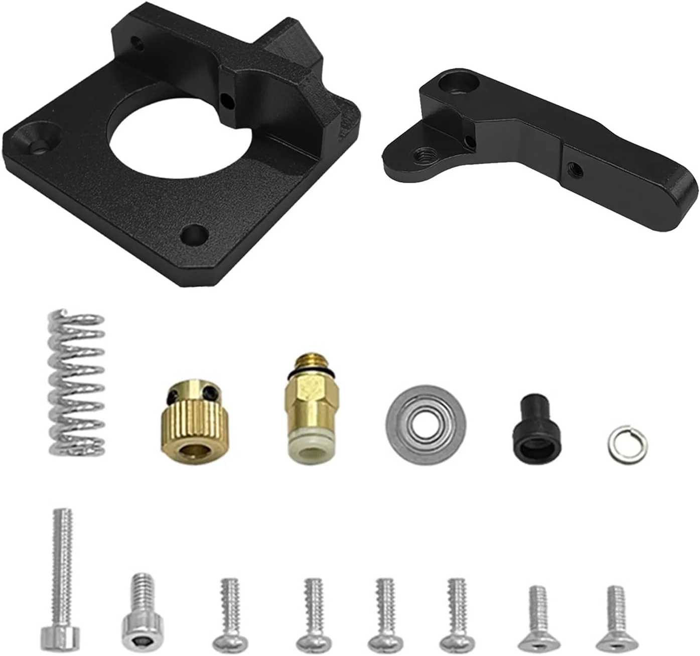 محفظه محافظ آلومینیومی اکسترودر فلزی ارتقا یافته برای دفع حرارت اکسترودر پرینتر، لوازم جانبی سبک وزن