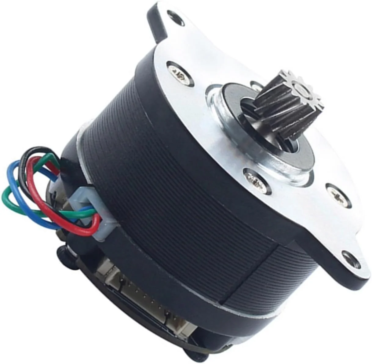 موتور اکسترودر دایره ای با چرخ دنده 12 دندانه موتور پله ای برای قطعات جایگزین اکسترودر چاپگر