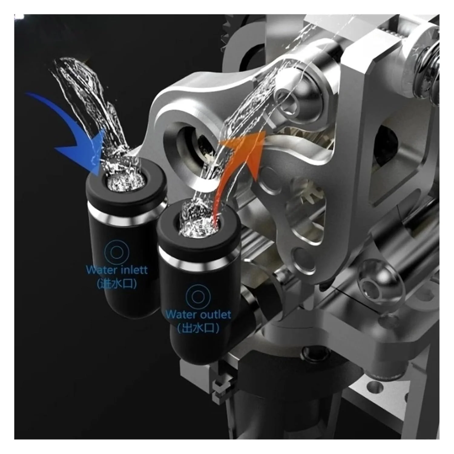 اکسترودر تمام فلزی CNC مدل Vz-Hextrudort-Low/WC موتور 8T/10T با چرخ دنده تک شفت، سازگار با VzBoT 330، VZ235، سازگار با پرینترهای سه بعدی HevORT (SET14) - تصویر 3 اکسترودر تمام فلزی CNC مدل Vz-Hextrudort-Low/WC موتور 8T/10T با چرخ دنده تک شفت، سازگار با VzBoT 330، VZ235، سازگار با پرینترهای سه بعدی HevORT (SET14) - تصویر 3