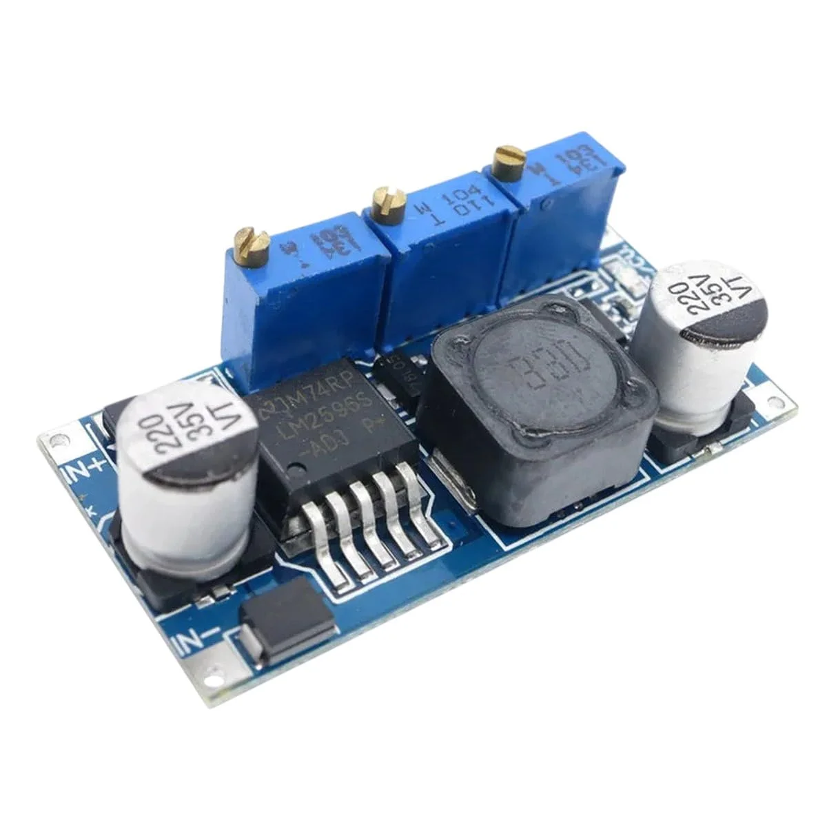 ماژول تنظیم کننده ولتاژ و جریان ثابت DC-DC مدل LM2596S درایور LED