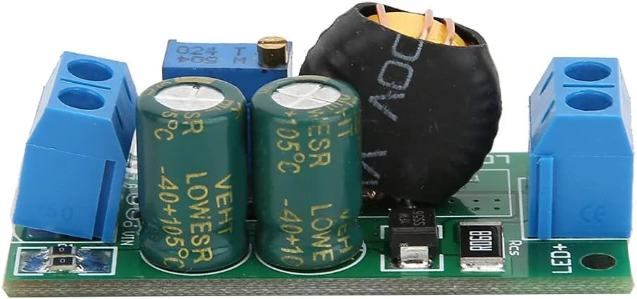 ماژول درایور LED مدل Fydun LD48AJTA 72W DC 6-50V 1-3A PWM تنظیم کننده جریان مبدل 1A 8-50V با ترمینال (L 3A 6-16V با ترمینال)