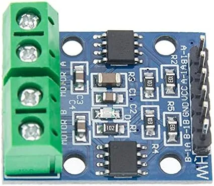 برد درایور موتور پله ای DC مدل L9110S، پل H، ماژول موتور DC دوتایی برای برد کنترلر درایور، ماژول L9110S