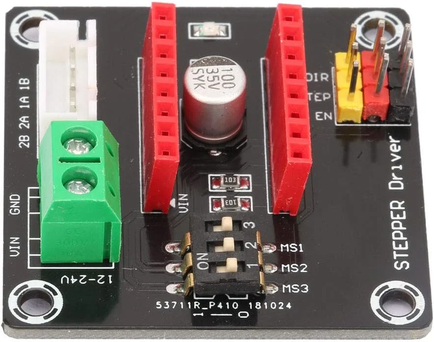 برد توسعه درایور موتور پله ای 42 مدل Jeanoko DRV8825/A4988، ماژول کنترل پرینتر سه بعدی برای پرینتر سه بعدی (5 عدد)