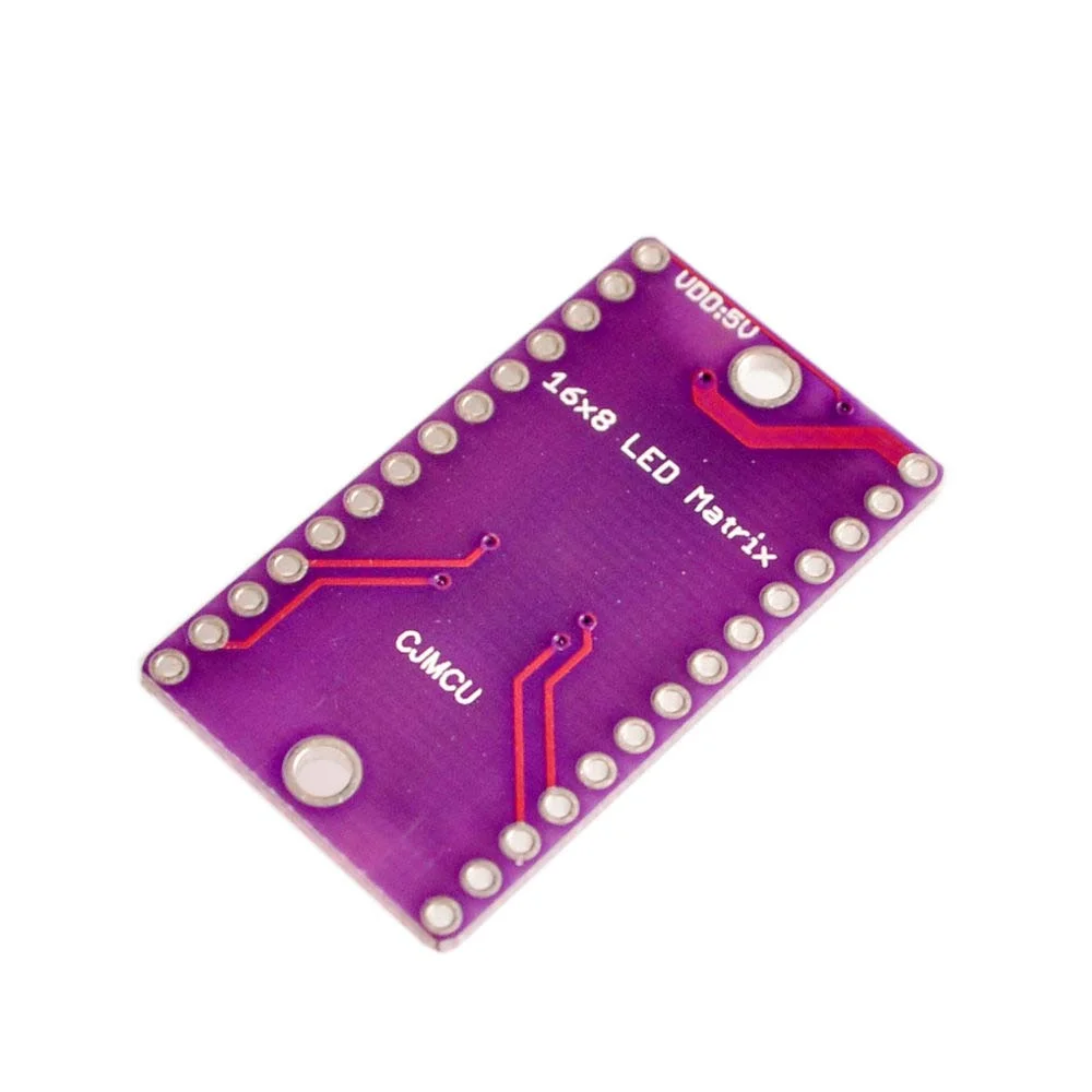 ماژول کنترل درایو ماتریس نقطه ای LED مدل HT16K33 ماژول کنترل درایو ماتریس نقطه ای LED مدل HT16K33