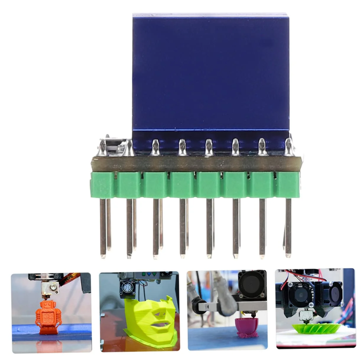 پنج عدد درایور مادربرد پرینتر فوق العاده بی صدا پد دفع حرارت موتور پله ای