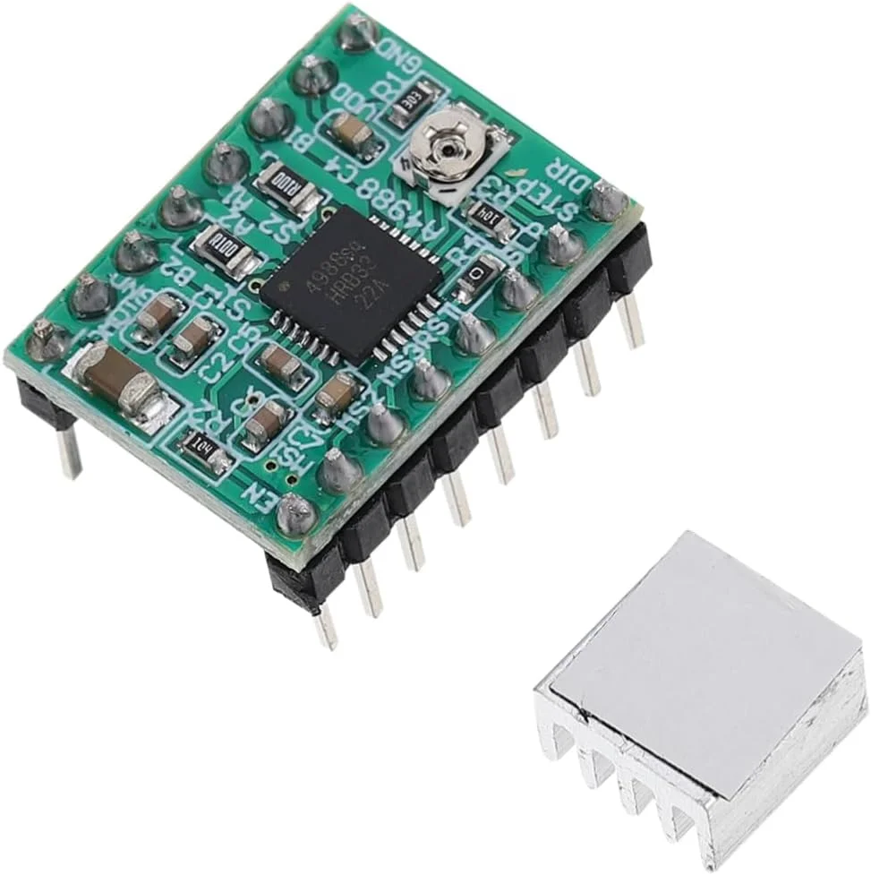 ماژول درایور موتور پله ای 4 عددی، عملکرد بی صدا، خروجی برای چاپگرها و دستگاه های CNC، کنترل کارآمد موتور