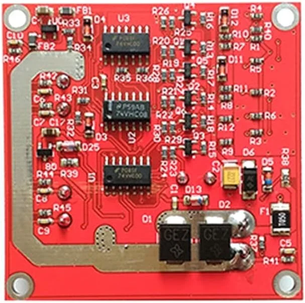ماژول درایور موتور DC دو کاناله JFBL با پل H دوگانه، چرخش مثبت/منفی، تنظیم PWM، ایزولاسیون اپتوکوپلر L298