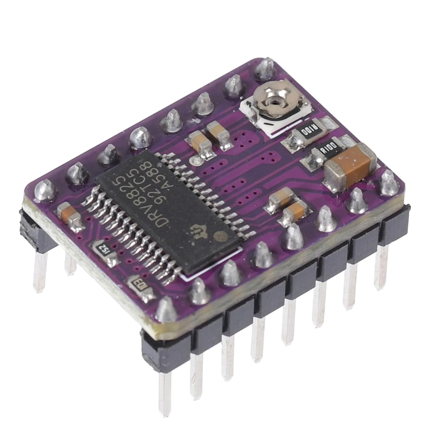 ماژول درایور موتور پله ای Healifty با هیت سینک برای پرینتر سه بعدی سازگار با Rrerap Ramps 1.4