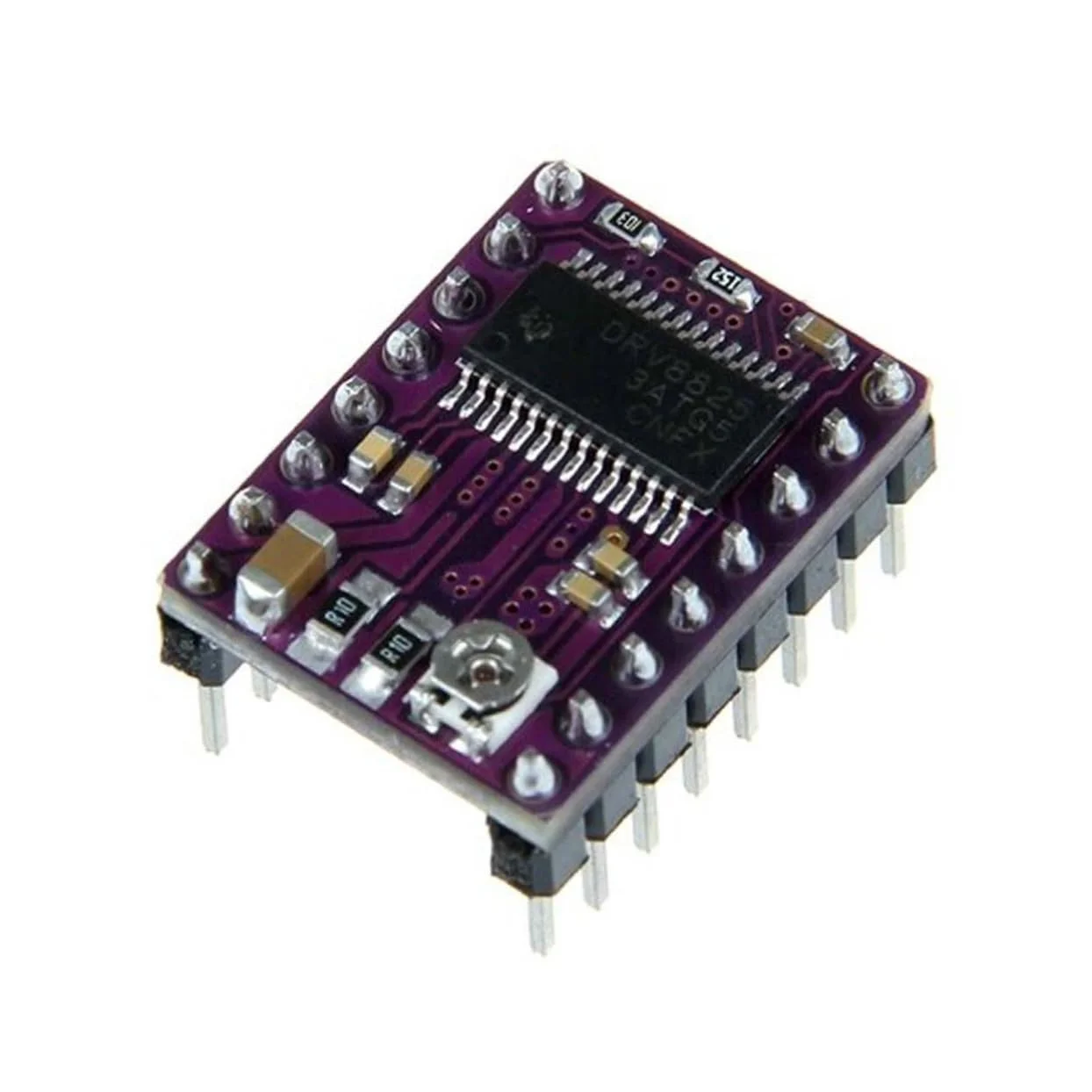 5 عدد ماژول درایور موتور پله ای با تنظیم کننده برای قطعات پرینتر، محافظت در برابر دمای بیش از حد، ایمنی، سیستم های یکپارچه سازی آسان