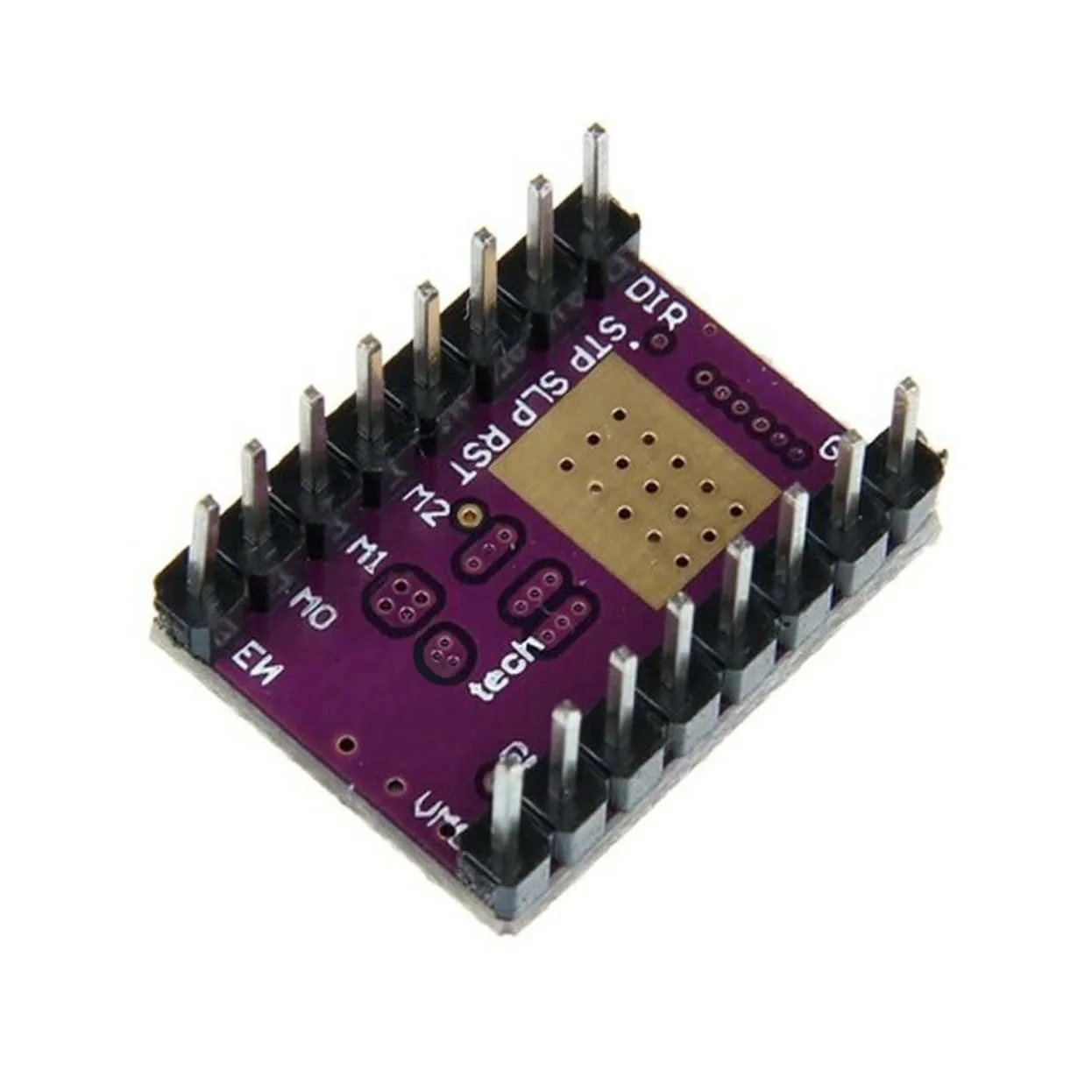 5 عدد ماژول درایور موتور پله ای با تنظیم کننده برای قطعات پرینتر، محافظت در برابر دمای بیش از حد، ایمنی، سیستم های یکپارچه سازی آسان