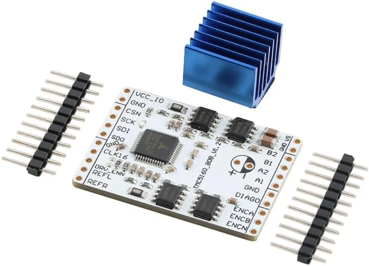 برد درایور موتور پله ای TMC5160-BOB با ماژول کنترل حرکت یکپارچه