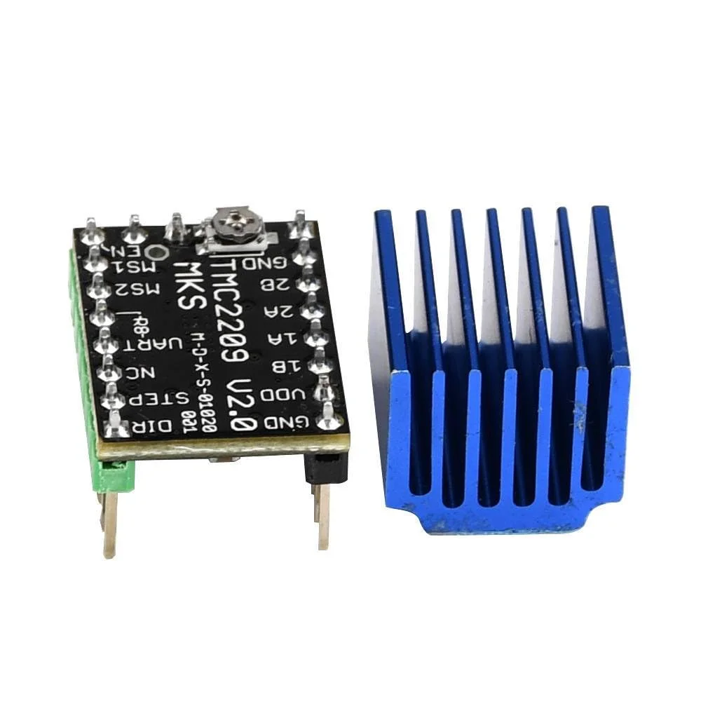 MKS TMC2209 درایور موتور پله ای 2209 StepStick قطعات پرینتر سه بعدی 2.5A UART فوق العاده بی صدا برای SGen_L Gen_L Robin Nano