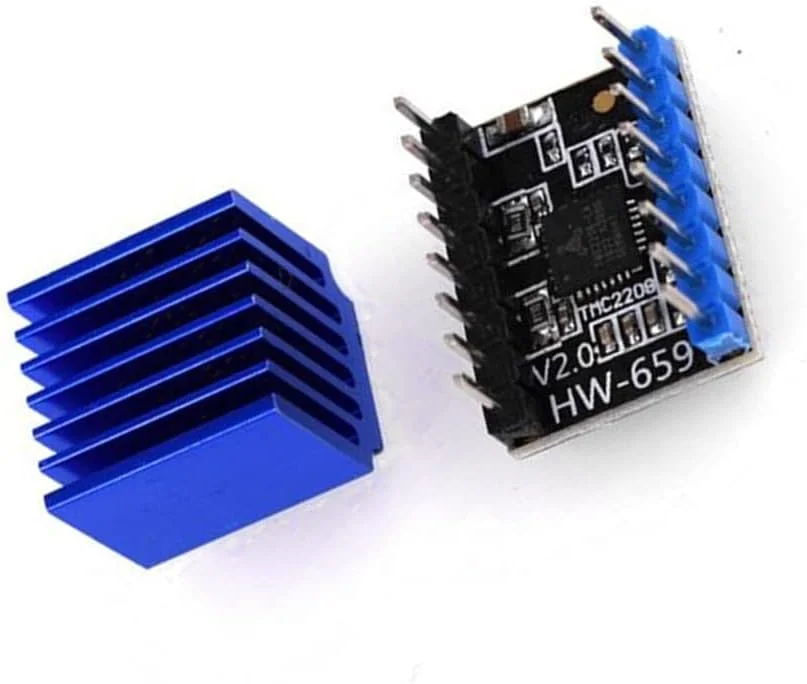 درایور موتور پله ای TMC2208، درایور بی صدا Stepstick، قطعات پرینتر سه بعدی MKS، برد کنترل بی صدا SKR V2.0 Ramps 256 Subdivision