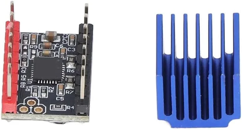 ماژول درایور موتور پله ای TMC2209 حالت UART فوق العاده بی صدا و با راندمان بالا به همراه هیت سینک برای پرینتر سه بعدی - (استایل: A)