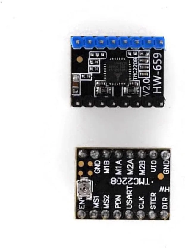درایور موتور پله ای TMC2208، درایور بی صدا Stepstick، قطعات پرینتر سه بعدی MKS، برد کنترل بی صدا SKR V2.0 Ramps 256 Subdivision