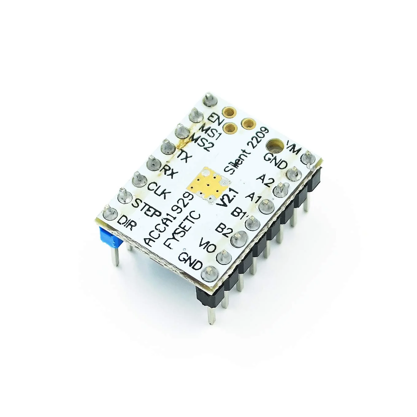 درایور موتور پله ای TMC2209 V1.2، قطعات پرینتر سه بعدی TMC2208 UART 2.8A، TMC2130 TMC5160 برای SKR V1.3 V1.4 Mini E3
