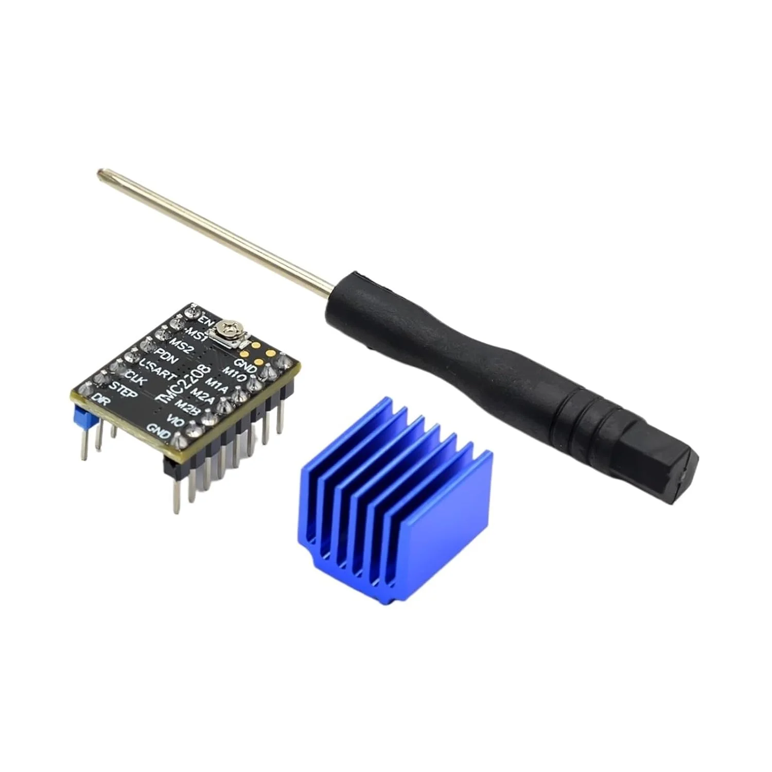 درایور موتور پله ای TMC2208 V2.0 Stepstick Mute Driver MKS قطعات پرینتر سه بعدی SKR V1.3 Ramps 1.4 1.6 برد کنترل
