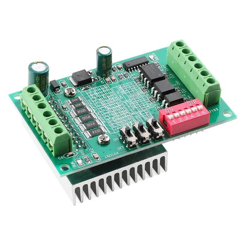 ماژول درایور موتور پله ای TB6560 با جریان 3 آمپر و 32 میکرواستپ برای موتورهای 42/57، برد بادوام