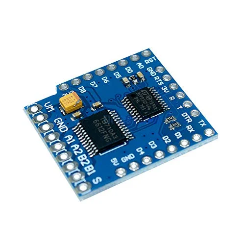 ماژول درایور موتور دوگانه TB6612FNG برای WeMos D1 Mini I2C