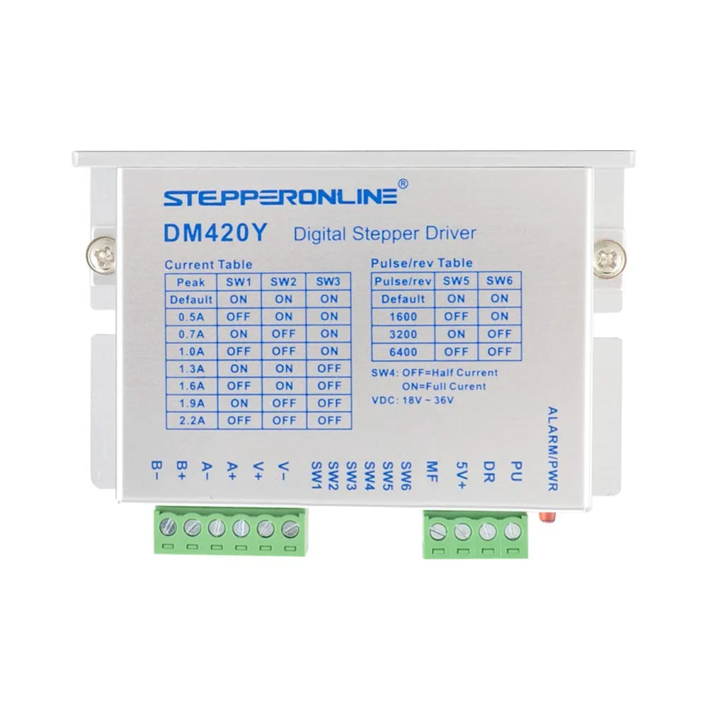 درایور موتور پله ای دیجیتال STEPPERONLINE CNC 0.3-2.2A 18-36VDC برای موتور پله ای Nema 14، 17، 23