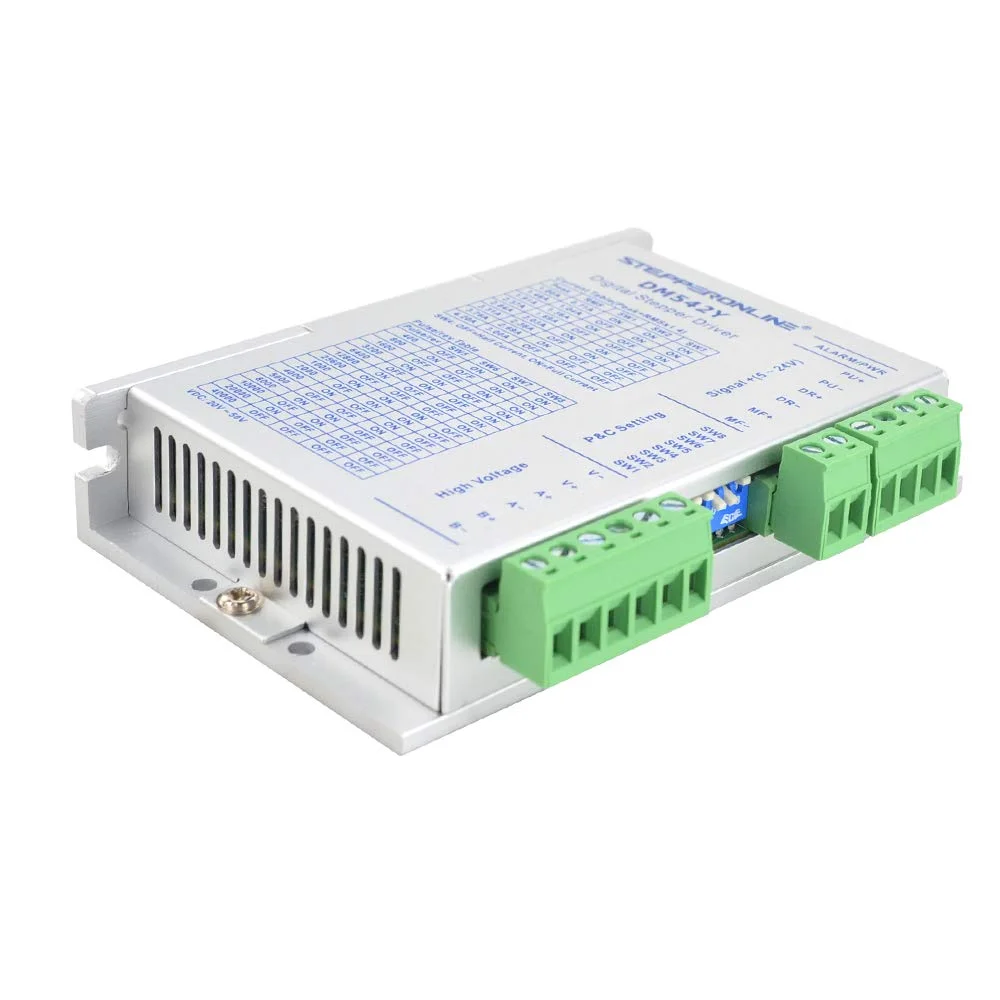درایور موتور پله ای دیجیتال CNC با جریان 1.0-4.2 آمپر و ولتاژ 20-50 ولت DC برای موتور پله ای Nema 17، 23، 24