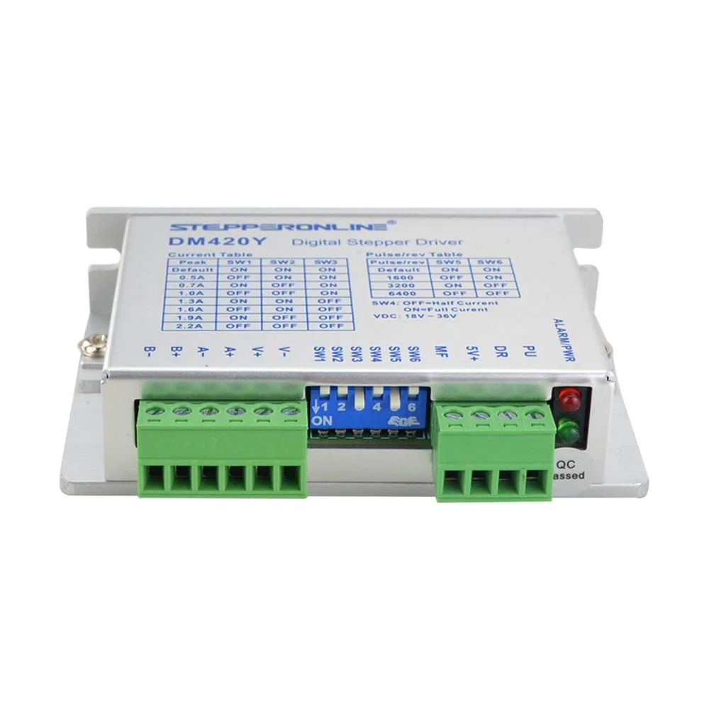 درایور موتور پله ای دیجیتال STEPPERONLINE CNC 0.3-2.2A 18-36VDC برای موتور پله ای Nema 14، 17، 23