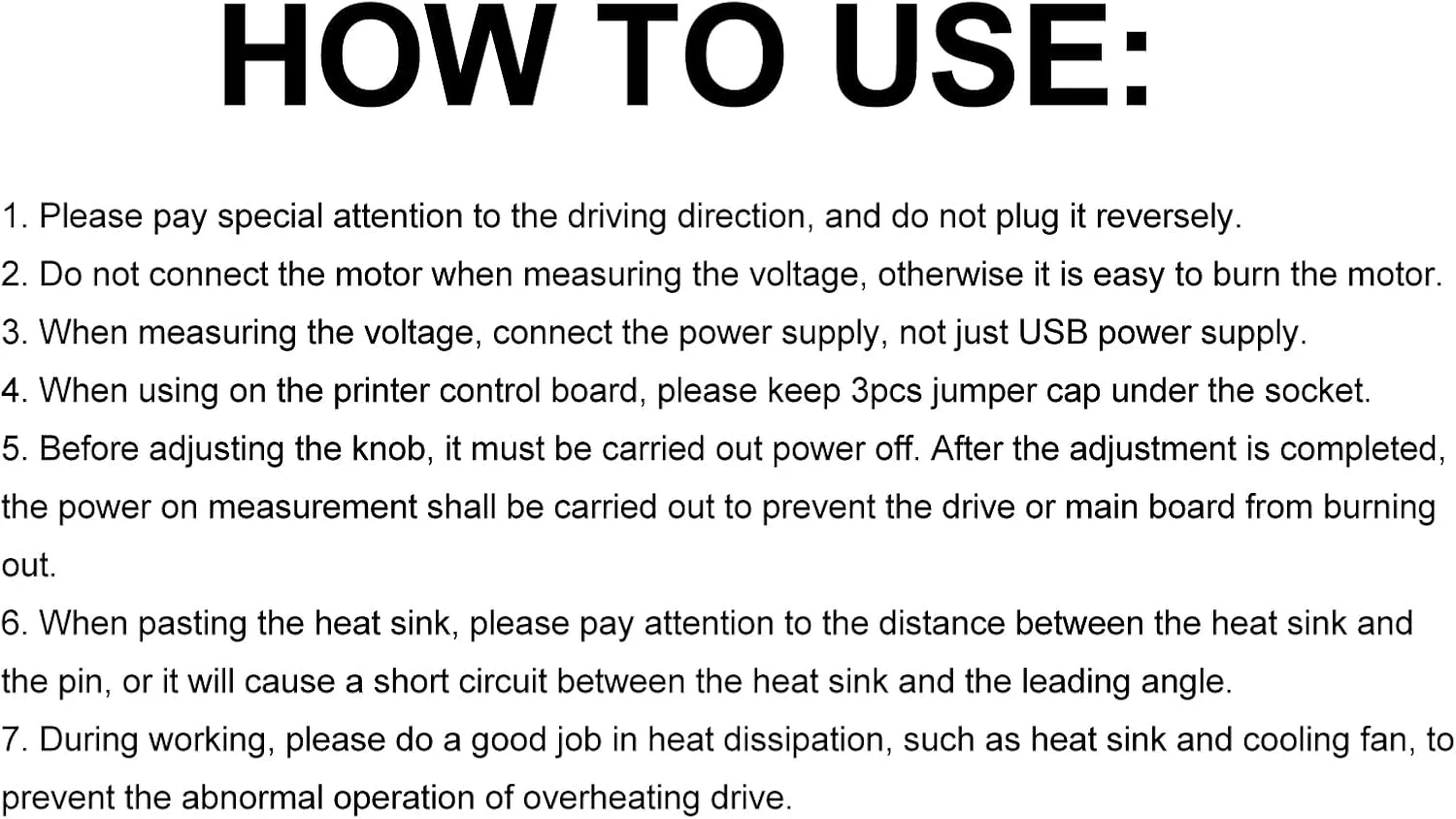 درایور موتور پله ای TMC2226 با 256 میکرو استپ، نویز کم به همراه هیت سینک، لوازم جانبی پرینتر سه بعدی