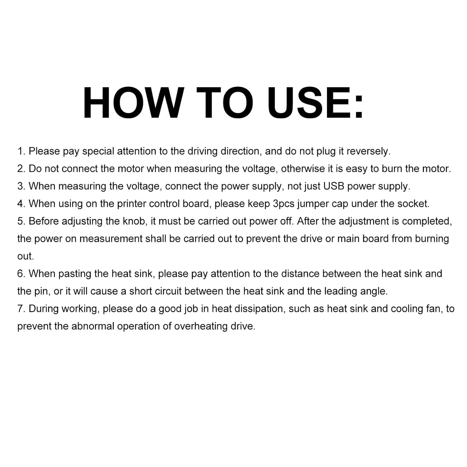 درایور موتور پله ای TMC2226 با 256 میکرو استپ، نویز کم به همراه هیت سینک، لوازم جانبی پرینتر سه بعدی